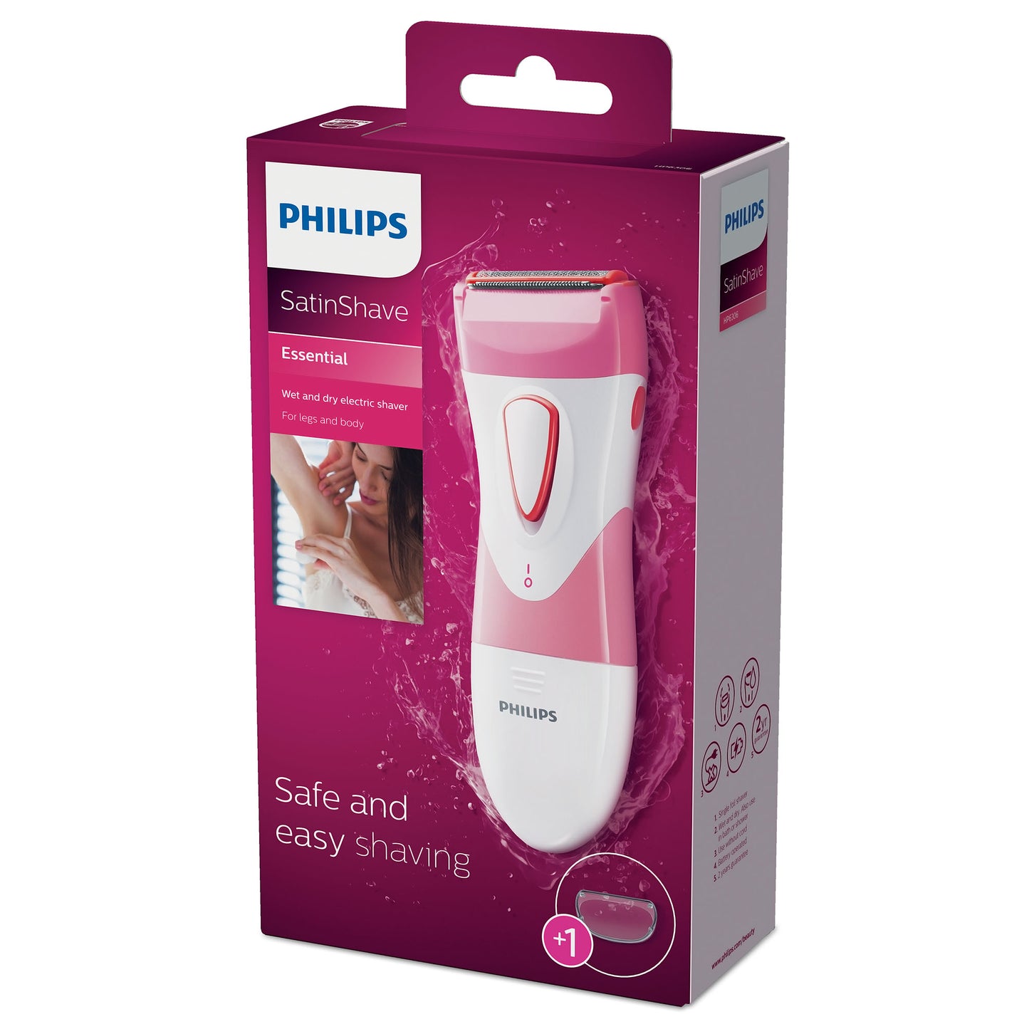 Afeitadora SatinShave essential HP6306_00 Philips