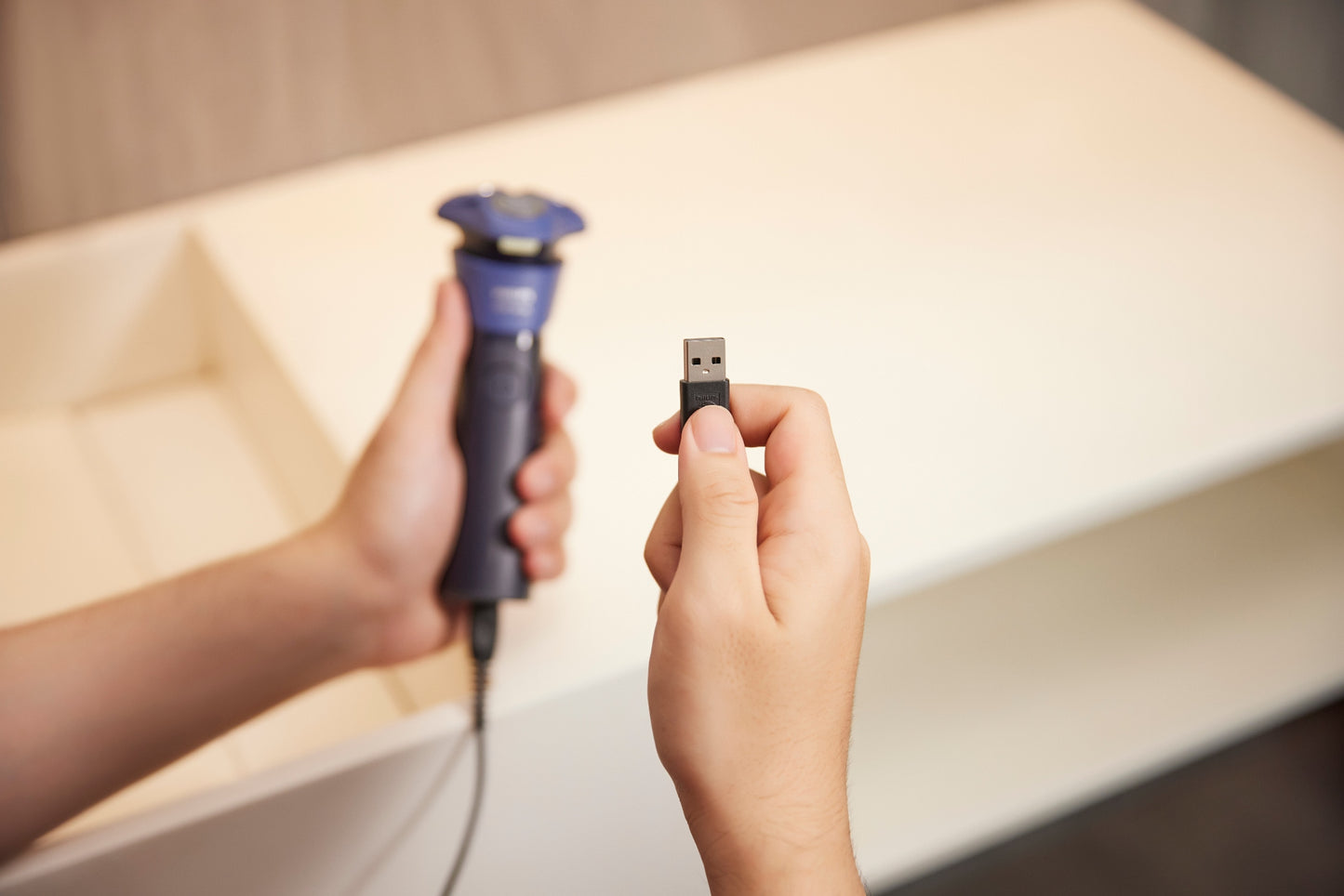 Afeitadora Shaver eléctrica para uso en seco y húmedo S2885_00 Philips
